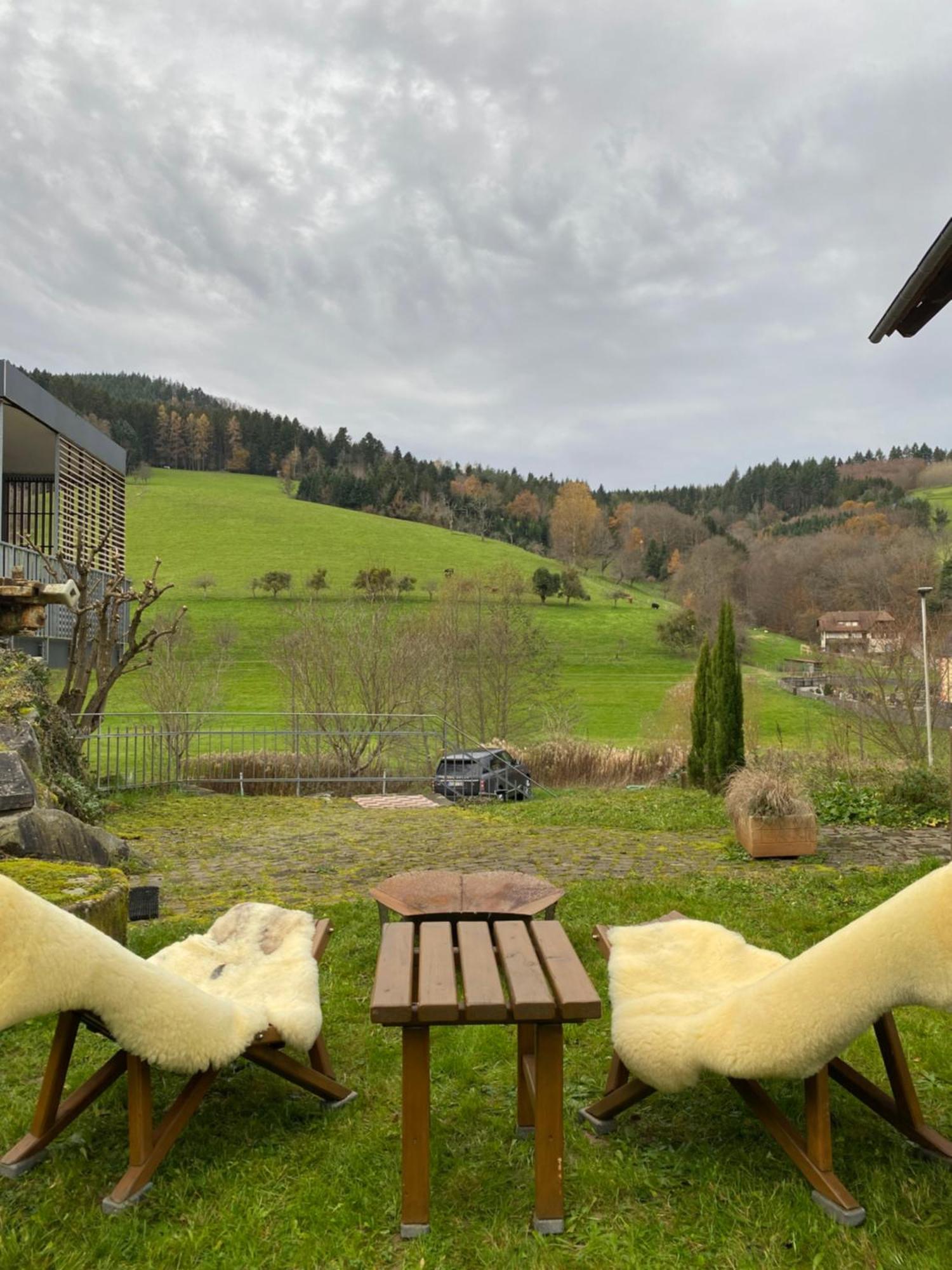 S-Suite Das Design-Ferienhaus Im Schwarzwald Biberach  Esterno foto